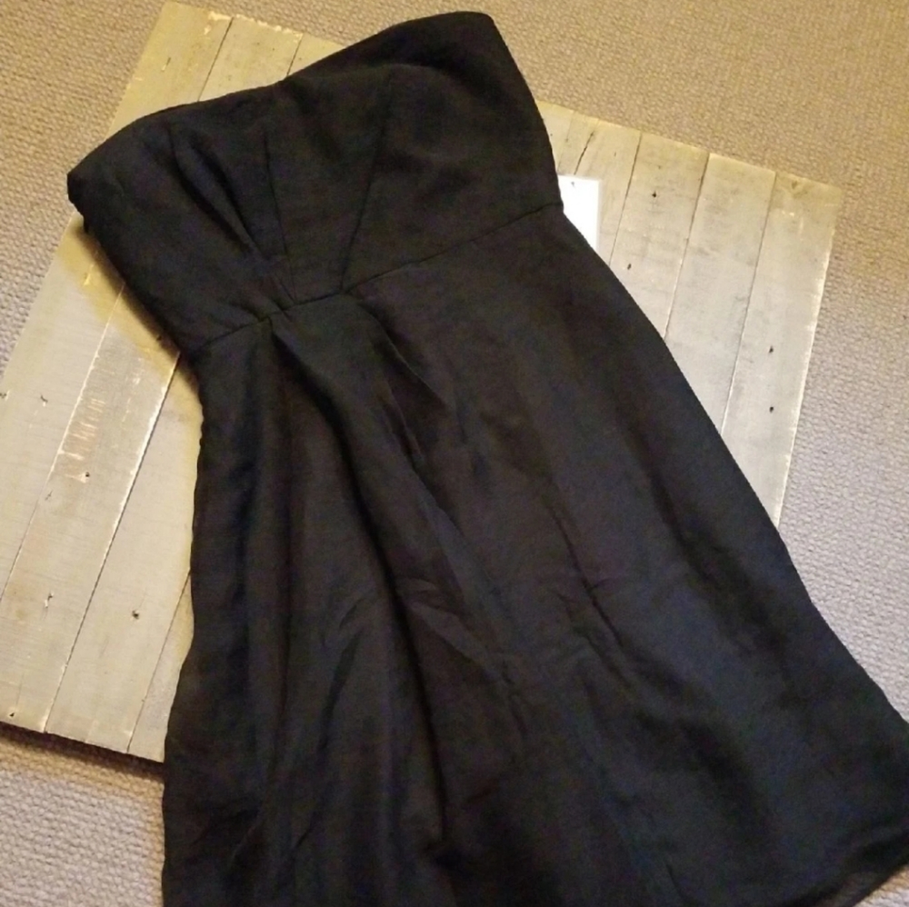 J Crew NWT silk little black dress